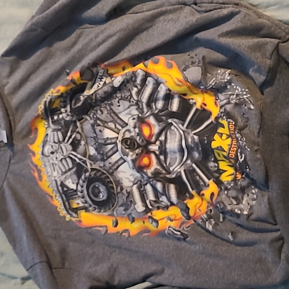 2xl Monster Jam Max-D  hooded sweatshirt